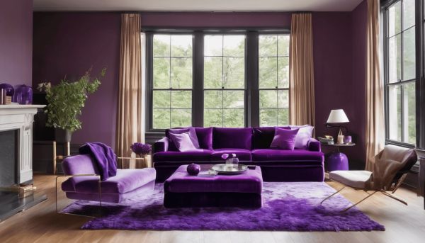 Pourquoi choisir des violets pour votre décoration intérieure ?