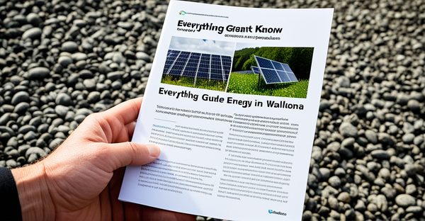 Tout savoir sur la prime énergie en wallonie : guide pratique