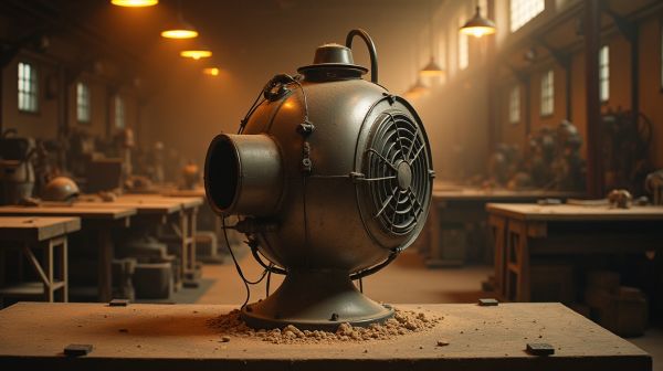 Ventiler un atelier sans courant d'air : le rôle du brasseur d'air