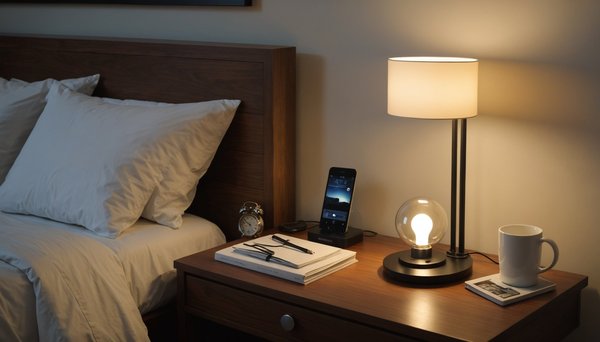 Éclairez vos nuits avec une lampe de chevet à induction